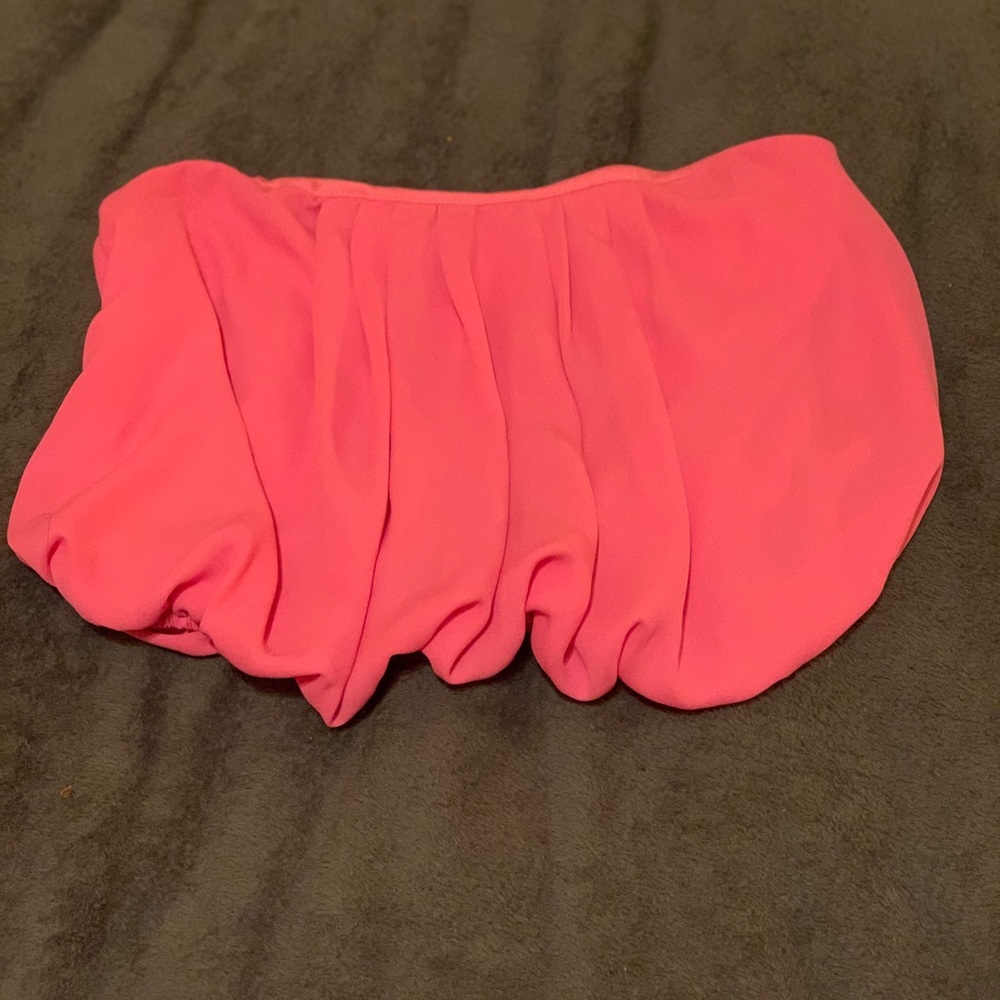 Pink crop top